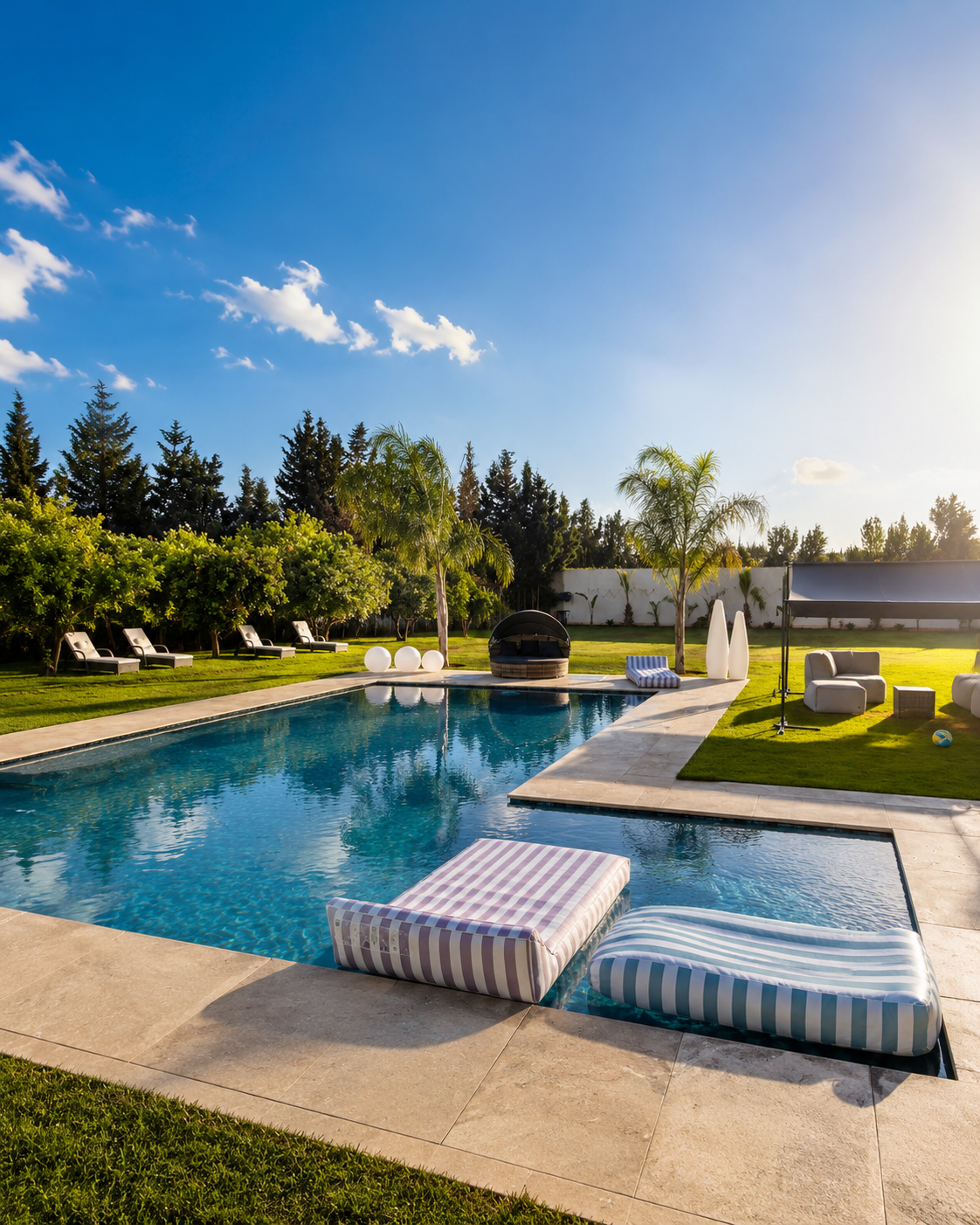 Piscine savannah
