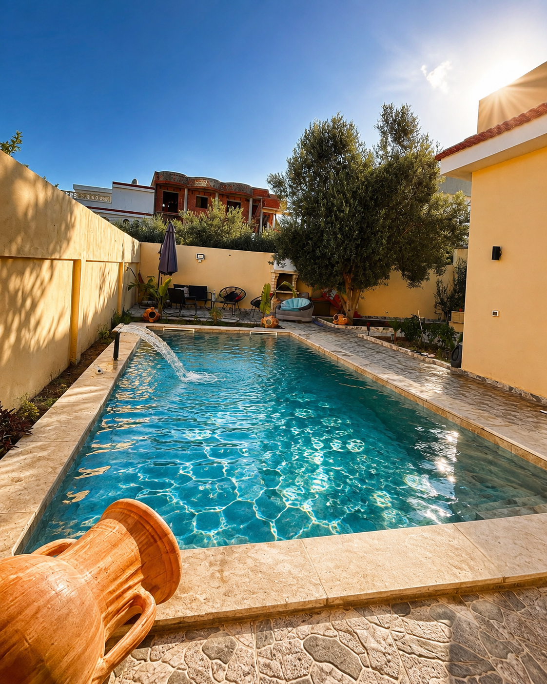 Piscine traditionelle