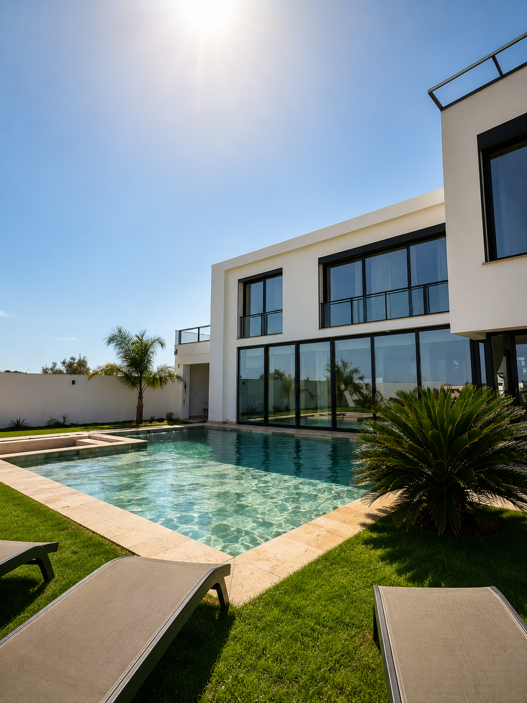 Piscine flamingo