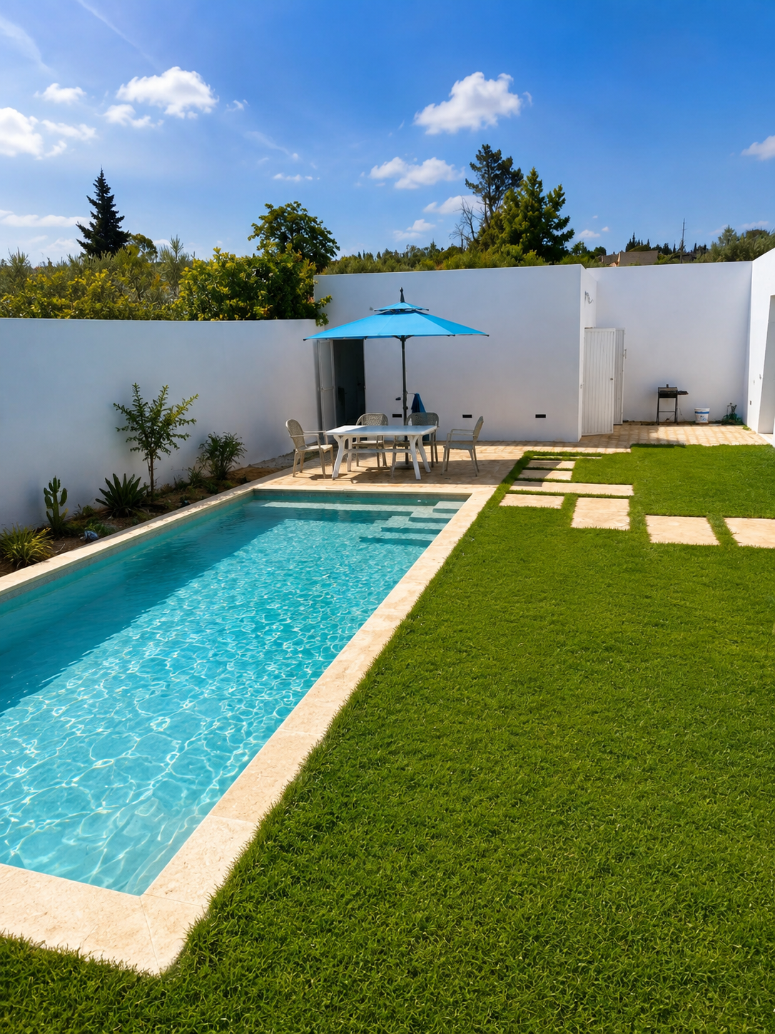 Piscine rafraîchissante