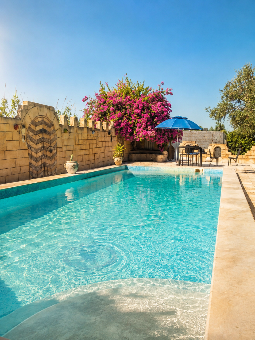 Piscine & Sanctuaire d'animaux rares